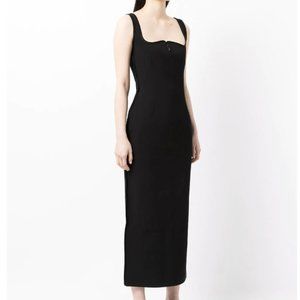 Paris Georgia - Diamond Crepe Midi Dress